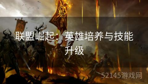 联盟崛起:英雄培养与技能升级 联盟崛起:英雄培养与技能升级