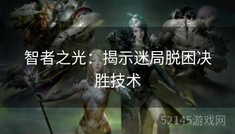智者之光:揭示迷局脱困决胜技术 智者之光:揭示迷局脱困决胜技术