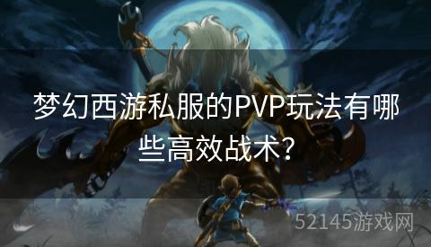 梦幻西游私服的PVP玩法有哪些高效战术? 梦幻西游私服的PVP玩法有哪些高效战术?