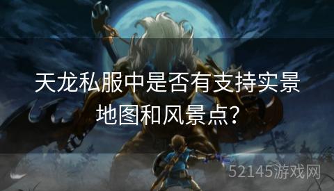 天龙私服中是否有支持实景地图和风景点? 天龙私服中是否有支持实景地图和风景点?