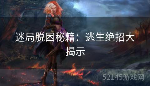 迷局脱困秘籍:逃生绝招大揭示 迷局脱困秘籍:逃生绝招大揭示