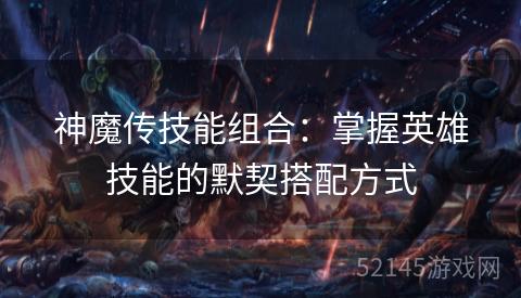 神魔传技能组合:掌握英雄技能的默契搭配方式 神魔传技能组合:掌握英雄技能的默契搭配方式