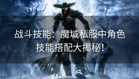 战斗技能:魔域私服中角色技能搭配大揭秘! 战斗技能:魔域私服中角色技能搭配大揭秘!