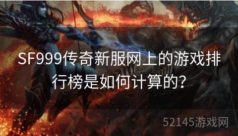 SF999传奇新服网上的游戏排行榜是如何计算的? SF999传奇新服网上的游戏排行榜是如何计算的?