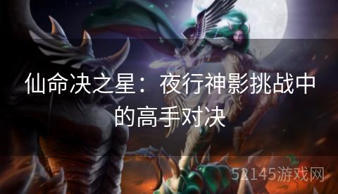 仙命决之星:夜行神影挑战中的高手对决 仙命决之星:夜行神影挑战中的高手对决