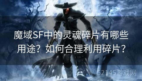 魔域SF中的灵魂碎片有哪些用途?如何合理利用碎片? 魔域SF中的灵魂碎片有哪些用途?如何合理利用碎片?