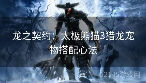 龙之契约:太极熊猫3猎龙宠物搭配心法 龙之契约:太极熊猫3猎龙宠物搭配心法